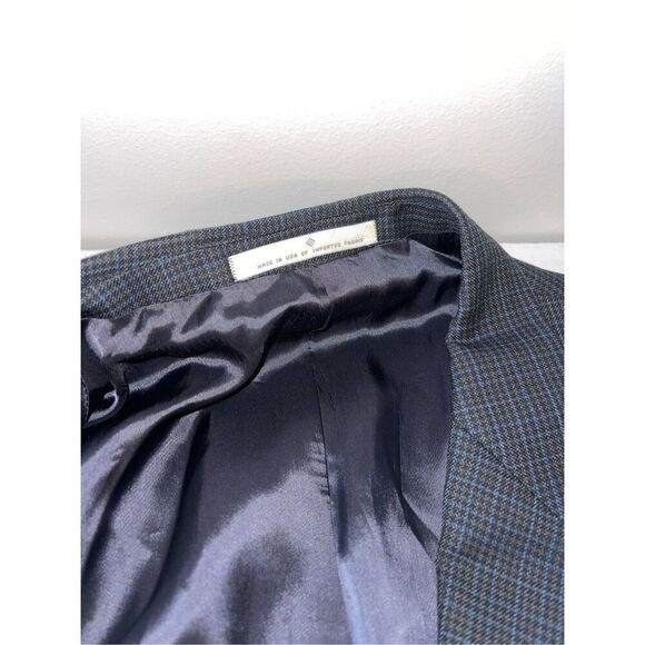 Joseph Abboud Mens‎ Blazer Sport Coat Two Button Casual Jacket Size 44L Wool A33 - Picture 3 of 16